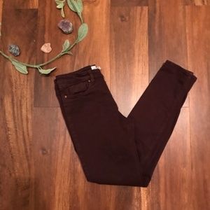 H&M Dark Purple Skinny Jeans